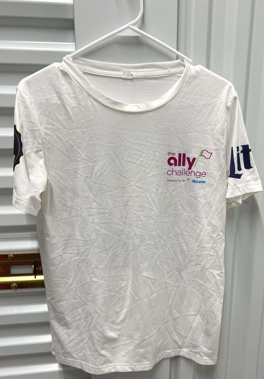 The Ally Challenge Presented By McLaren White T-Shirt